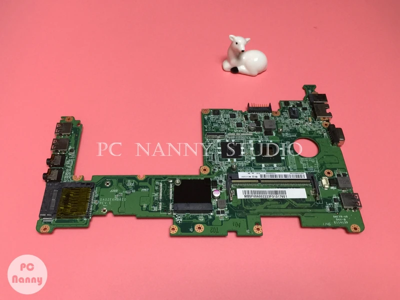 NOKOTION MBSFV06002 MB.SFV06.002 laptop motherboard for Acer Aspire One D257 main board DA0ZE6MB6E0 n570 cpu ddr3 works
NOKOTION MBSFV06002 MB.SFV06.002 laptop motherboard for Acer Aspire One D257 main board DA0ZE6MB6E0 n570 cpu ddr3 works
