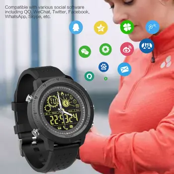 

NX02 Sport Watch Calories Pedometer Smartwatch Stopwatch Call SMS Reminder 12 Months Standby Time Smart Watch Activity Tracker
