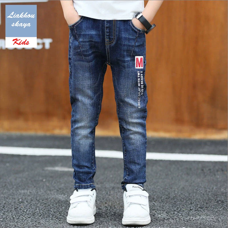 Liakhouskaya Brand 2019 Fahison Children Spring Autumn Kids Warm Jeans 7/8 Ripped Jeans For Boys Teenagers Denim Pants Clothes
Liakhouskaya Brand 2019 Fahison Children Spring Autumn Kids Warm Jeans 7/8 Ripped Jeans For Boys Teenagers Denim Pants Clothes