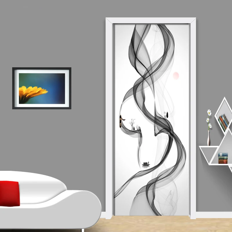 Modern Abstract Ink Painting Creative Art Mural Living Room Bedroom Door Mural Wallpaper PVC Waterproof Self-adhesive Wallpaper
Modern Abstract Ink Painting Creative Art Mural Living Room Bedroom Door Mural Wallpaper PVC Waterproof Self-adhesive Wallpaper