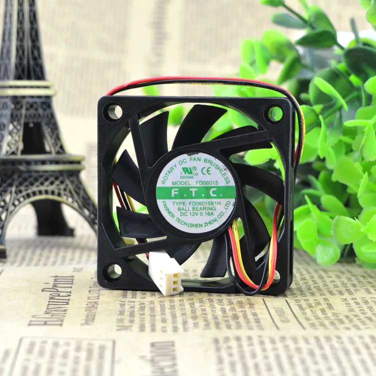 Free Delivery. 6 cm ultra-quiet three-wire fan 6015 small case 6 cm fan fan is 12 v
Free Delivery. 6 cm ultra-quiet three-wire fan 6015 small case 6 cm fan fan is 12 v