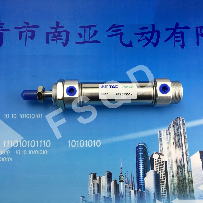 MF25X50-CM MF-20-15-S-CM AIRTAC Stainless steel mini-cylinder air cylinder pneumatic air tools MF series
MF25X50-CM MF-20-15-S-CM AIRTAC Stainless steel mini-cylinder air cylinder pneumatic air tools MF series