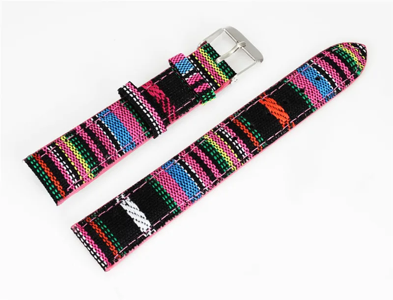 2018 Good Quality Watch Strap Nylon Colorful band for wristwatch 
2018 Good Quality Watch Strap Nylon Colorful band for wristwatch