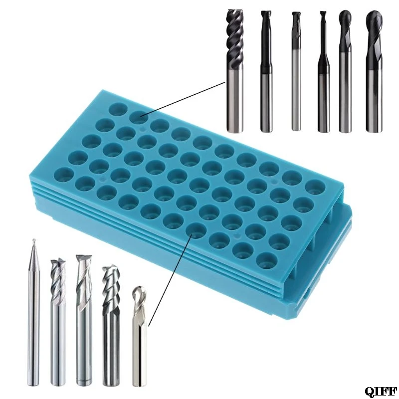 Drop Ship&Wholesale Plastic Drill Bit Storage Box With Foam 50pcs Milling Cutters Holder Case For Milling Machine APR28
Drop Ship&Wholesale Plastic Drill Bit Storage Box With Foam 50pcs Milling Cutters Holder Case For Milling Machine APR28