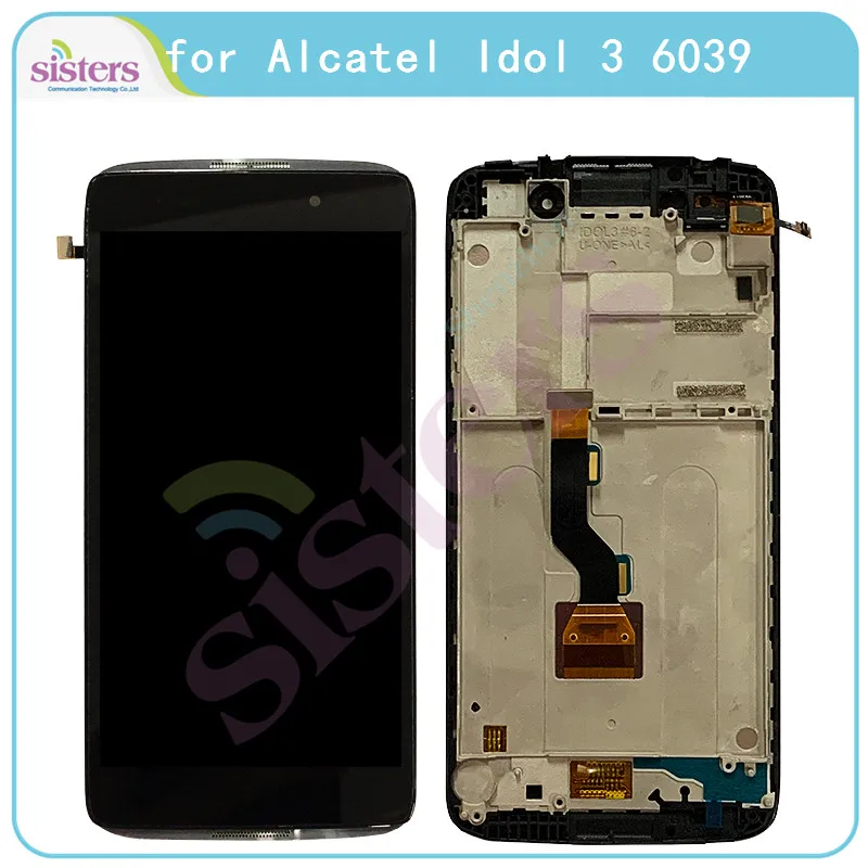 LCD Screen For Alcatel Idol 3 6039 6039A 6039K 6039Y LCD Display for Alcatel 6039 Touch Screen Digitizer Assembly Replacement
LCD Screen For Alcatel Idol 3 6039 6039A 6039K 6039Y LCD Display for Alcatel 6039 Touch Screen Digitizer Assembly Replacement