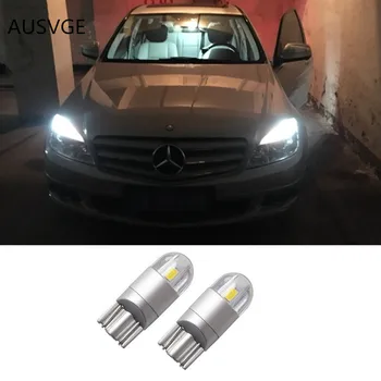 2x T10 W5W LED Car Parking Clearance Lights For Mercedes Benz W203 W210 W205 W124 W211 W222 X204 W202 W220 W204 W164 W219 W17