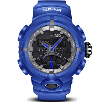 Men Sports Watches Double Display Waterproof LCD Digital Electronics Watches Multi-function Wristwatches
Men Sports Watches Double Display Waterproof LCD Digital Electronics Watches Multi-function Wristwatches