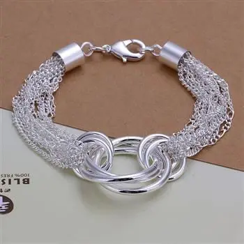 Free Shipping jewelry silver plated Jewelry Bracelet Fine Fashion Silver Plated Bracelet Bangle Top Quality SMTH299
Free Shipping jewelry silver plated Jewelry Bracelet Fine Fashion Silver Plated Bracelet Bangle Top Quality SMTH299