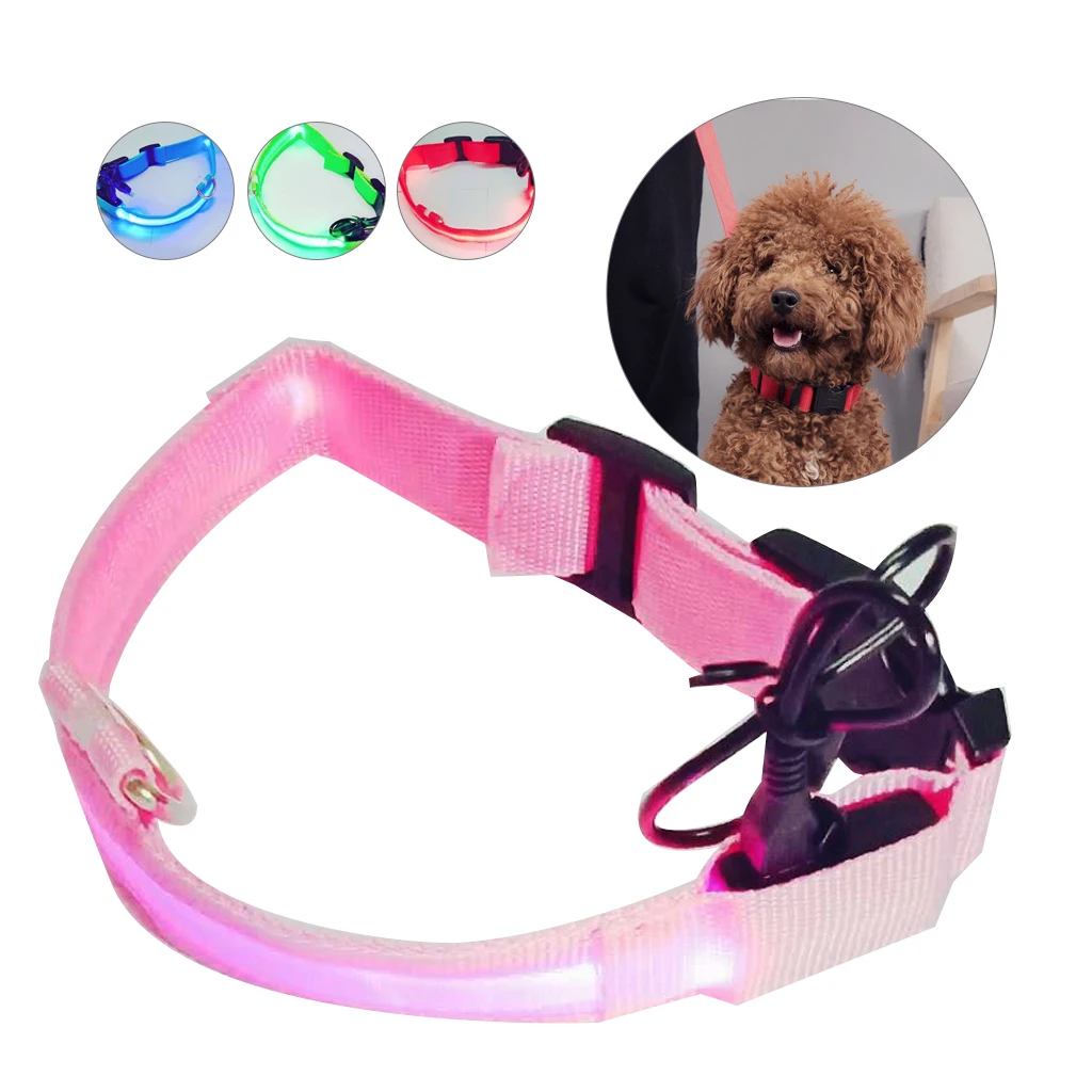 USB Charging Led Dog Collar Anti-Lost/Avoid Car Accident Collar For Dogs Puppies Leads LED Supplies Pet Products S/M/L/XL
USB Charging Led Dog Collar Anti-Lost/Avoid Car Accident Collar For Dogs Puppies Leads LED Supplies Pet Products S/M/L/XL