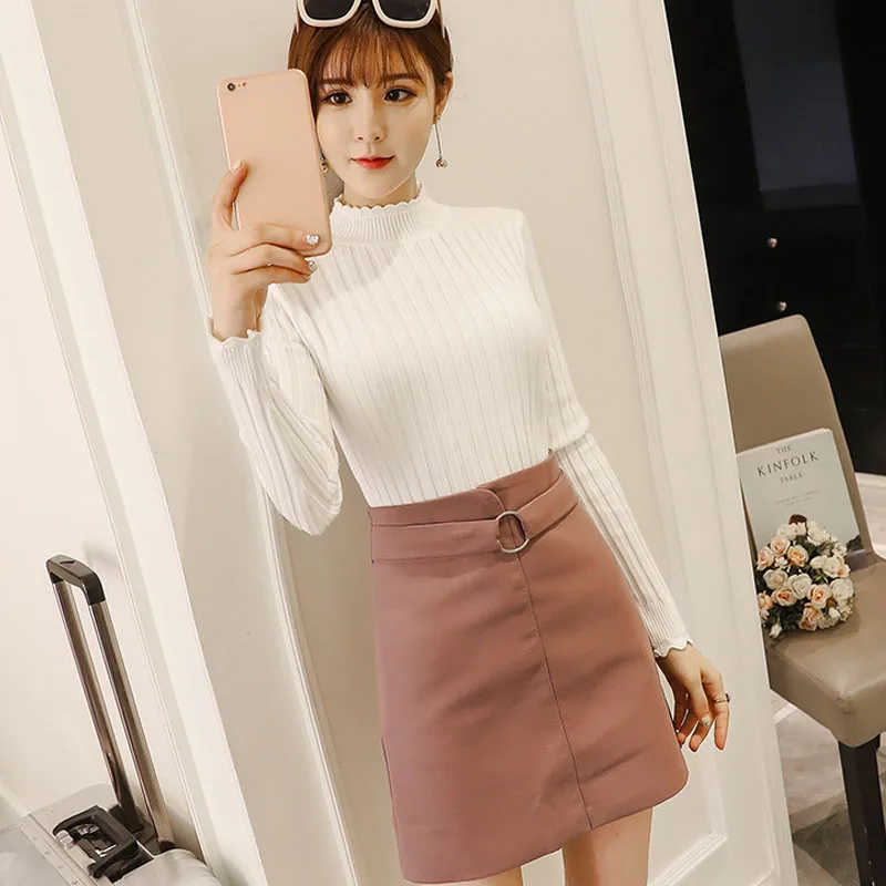 Turtleneck Sweater Women Fashion 2018 Autumn Winter Black Tops Women Knitted Pullovers Long Sleeve Jumper Pull Femme Clothing
Turtleneck Sweater Women Fashion 2018 Autumn Winter Black Tops Women Knitted Pullovers Long Sleeve Jumper Pull Femme Clothing