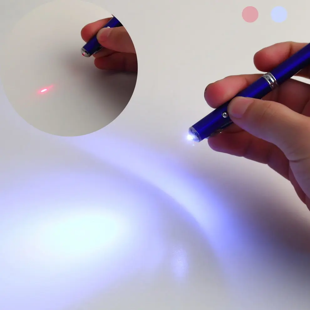 Strong Compatibility 4 in1 LED Laser Blue Pointer Torch Touch Screen Stylus Ballpoint Pen Suitable for Mobilephone
Strong Compatibility 4 in1 LED Laser Blue Pointer Torch Touch Screen Stylus Ballpoint Pen Suitable for Mobilephone