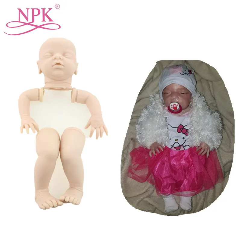 NPK 20" Closed Eyes DIY Reborn Doll Kits Handmade Bebes De Silicona Kit Creative Educational Baby Doll Toys For Birthday Gift
NPK 20" Closed Eyes DIY Reborn Doll Kits Handmade Bebes De Silicona Kit Creative Educational Baby Doll Toys For Birthday Gift