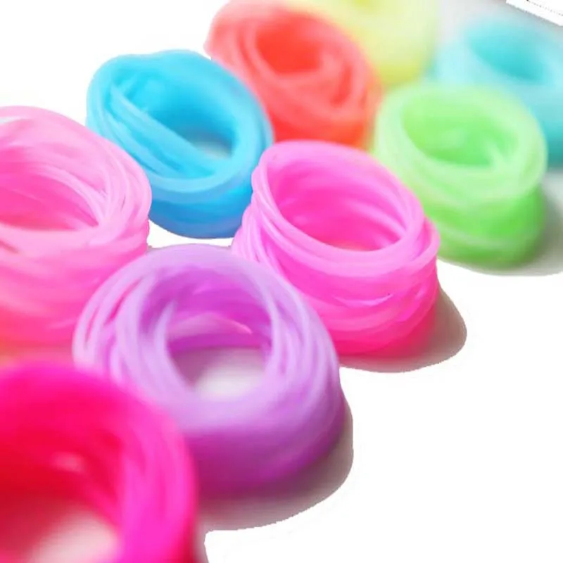 110 piece /lot Silicone Refill Bands Bracelet Loom Kit Fluorescent Mix Color DIY Toy Rattan Bracelet Wholesale Retail
110 piece /lot Silicone Refill Bands Bracelet Loom Kit Fluorescent Mix Color DIY Toy Rattan Bracelet Wholesale Retail