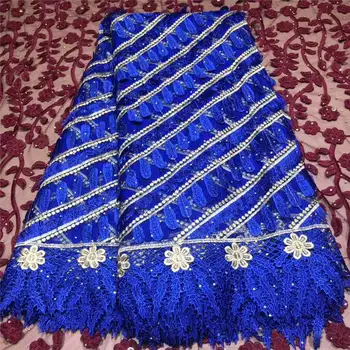 Nigerian Tulle Lace Fabrics 2019 Elegance beige African Lace Fabric/ High Quality French Mesh Lace Fabric Royal blue
Nigerian Tulle Lace Fabrics 2019 Elegance beige African Lace Fabric/ High Quality French Mesh Lace Fabric Royal blue