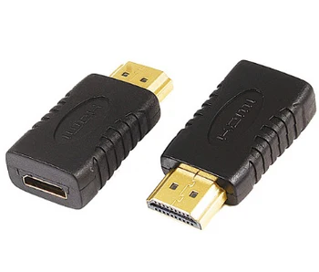 Wholesale 100Pcs/lot HDMI Male to MINI HDMI Female Adapter Converter Coupler Connector F/M HD TV Gold Plated Converter
Wholesale 100Pcs/lot HDMI Male to MINI HDMI Female Adapter Converter Coupler Connector F/M HD TV Gold Plated Converter