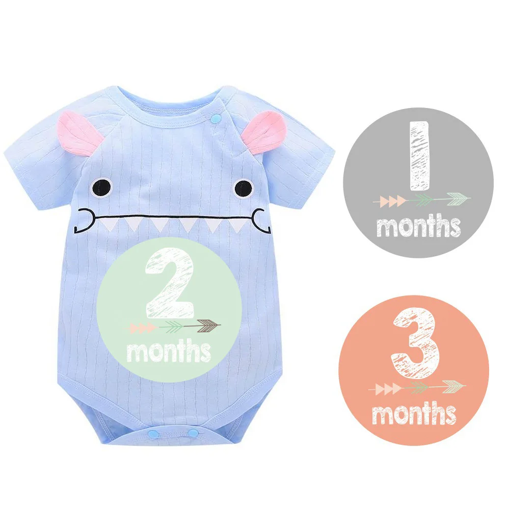 12 Pcs/18pcs/lot Dropship Baby Monthly Stickers 12 Month Milestone Bodysuit Stickers Shower Gift
12 Pcs/18pcs/lot Dropship Baby Monthly Stickers 12 Month Milestone Bodysuit Stickers Shower Gift
