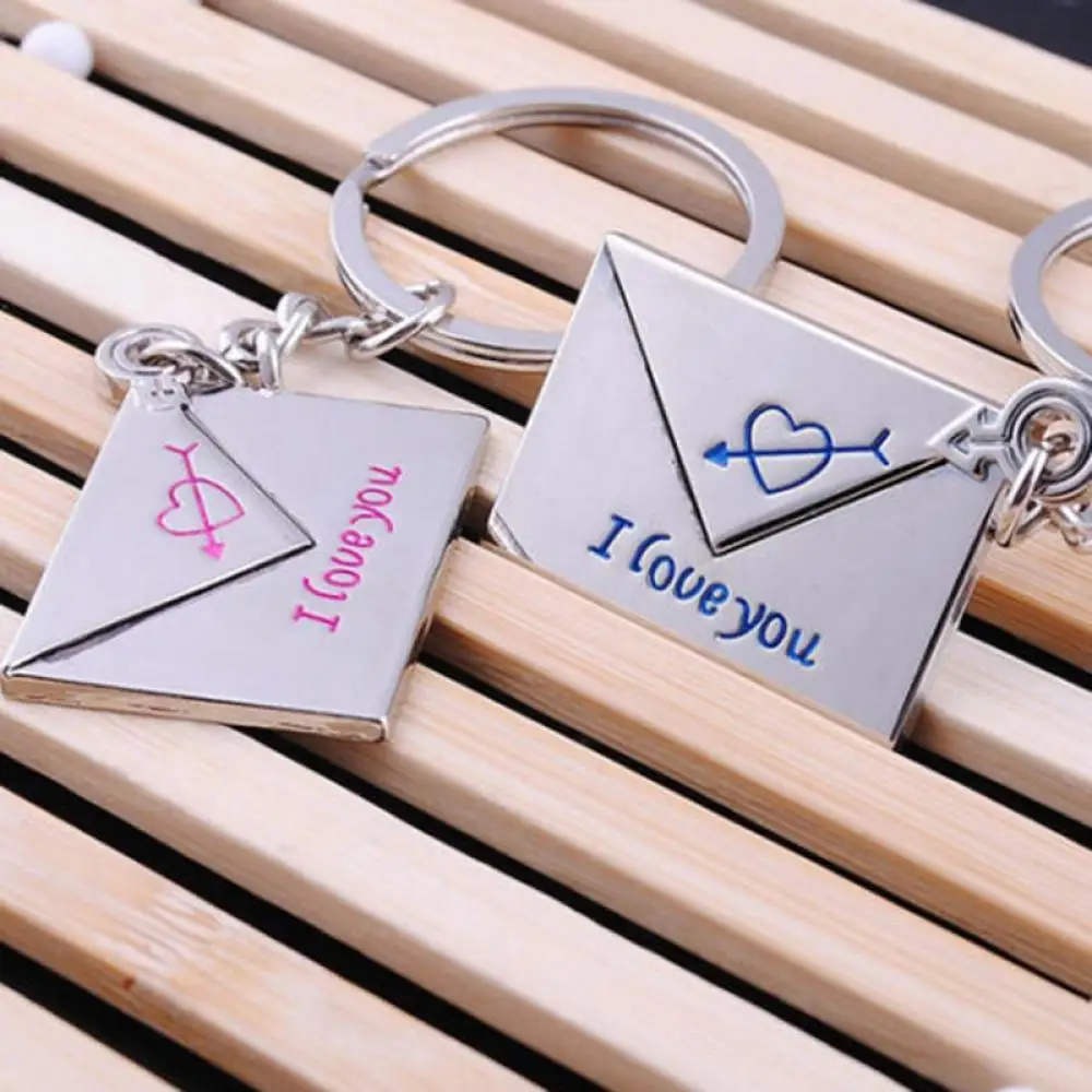 Fashion 1 Pair 2pcs Loving Envelope Metal Keychain Keyring Keyfob Key Ring Gift
Fashion 1 Pair 2pcs Loving Envelope Metal Keychain Keyring Keyfob Key Ring Gift