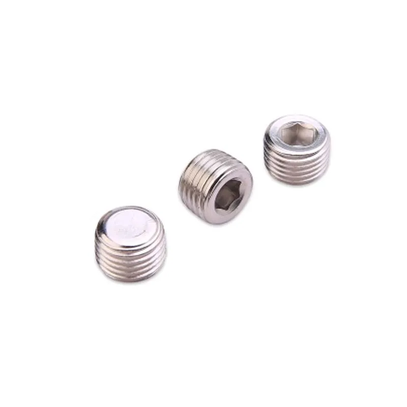 1PC 1/8" 1/4" 3/8" 1/2" 3/4" Male Thread Inner Hex Head Pipe Plugs Socket Pneumatic Fittings
1PC 1/8" 1/4" 3/8" 1/2" 3/4" Male Thread Inner Hex Head Pipe Plugs Socket Pneumatic Fittings