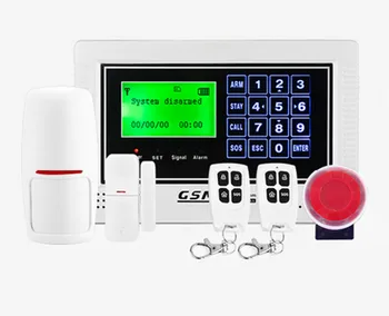 Touch Screen With Access Control Function GSM Alarm System APP Remote Control 
Touch Screen With Access Control Function GSM Alarm System APP Remote Control