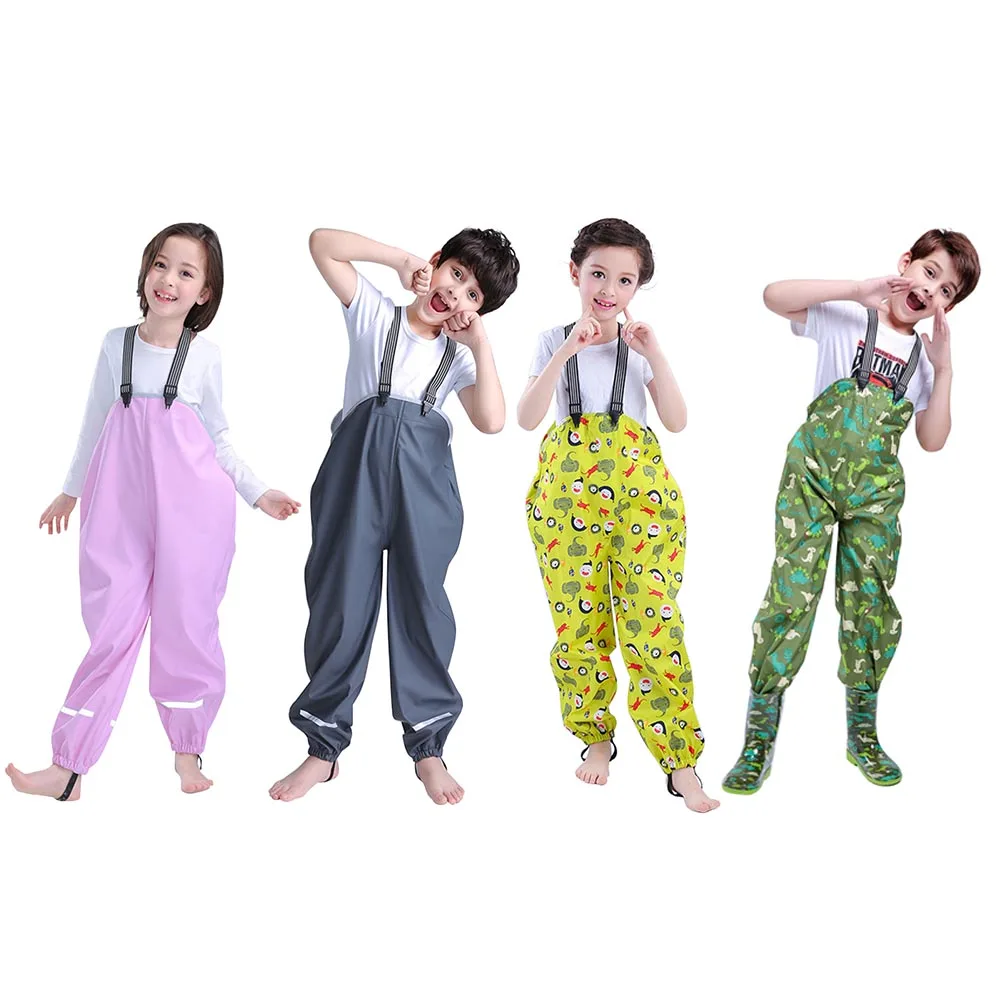 Children Waterproof Rain Pants Brand Waterproof Overalls 1-7Yrs Baby Boys Girls Overalls Fashion Kids Overalls
Children Waterproof Rain Pants Brand Waterproof Overalls 1-7Yrs Baby Boys Girls Overalls Fashion Kids Overalls