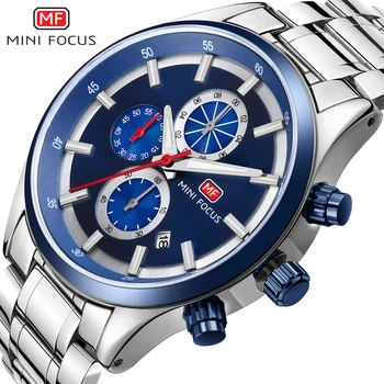 MINI FOCUS Luxury Brand Men Watches Stainless Steel Sport Watch Men Waterproof Analog Quartz Mens Wristwatches Relogio Masculino
MINI FOCUS Luxury Brand Men Watches Stainless Steel Sport Watch Men Waterproof Analog Quartz Mens Wristwatches Relogio Masculino
