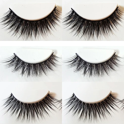 New Arrivals 3Pairs Natural Thick 3D False Eyelashes Makeup Fake Cross Eye Lashes Extensions
New Arrivals 3Pairs Natural Thick 3D False Eyelashes Makeup Fake Cross Eye Lashes Extensions
