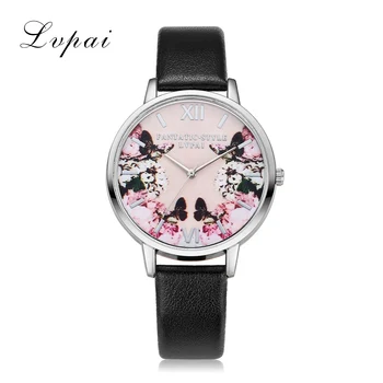 Brand Luxury Leather Women Dress Watches Wristwatch Fashion Flower Butterfly Ladies Bracelet Female Round Clock Quartz Watch
Brand Luxury Leather Women Dress Watches Wristwatch Fashion Flower Butterfly Ladies Bracelet Female Round Clock Quartz Watch