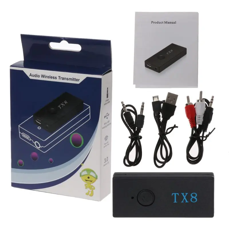 Bluetooth Transmitter Wireless Stereo Audio Transmitter Adapter RCA 3.5mm TV Car USB Bluetooth Adapters
Bluetooth Transmitter Wireless Stereo Audio Transmitter Adapter RCA 3.5mm TV Car USB Bluetooth Adapters