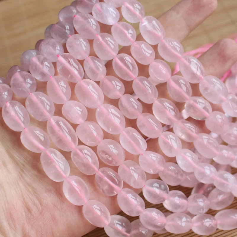 Wholesale 10-12mm Natural Rose Quart Smoth Freeform Beads 15",For DIY Jewelry Making !We provide mixed wholesale for all items!
Wholesale 10-12mm Natural Rose Quart Smoth Freeform Beads 15",For DIY Jewelry Making !We provide mixed wholesale for all items!