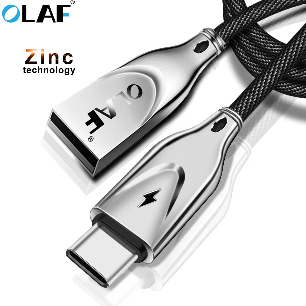 OLAF 1m 2m Zinc Alloy USB Type C Cable 2A USB C Charger Fast Data sync Charging Type-c Cable For Samsung Note 8 9 S8 s9 USB-C
OLAF 1m 2m Zinc Alloy USB Type C Cable 2A USB C Charger Fast Data sync Charging Type-c Cable For Samsung Note 8 9 S8 s9 USB-C