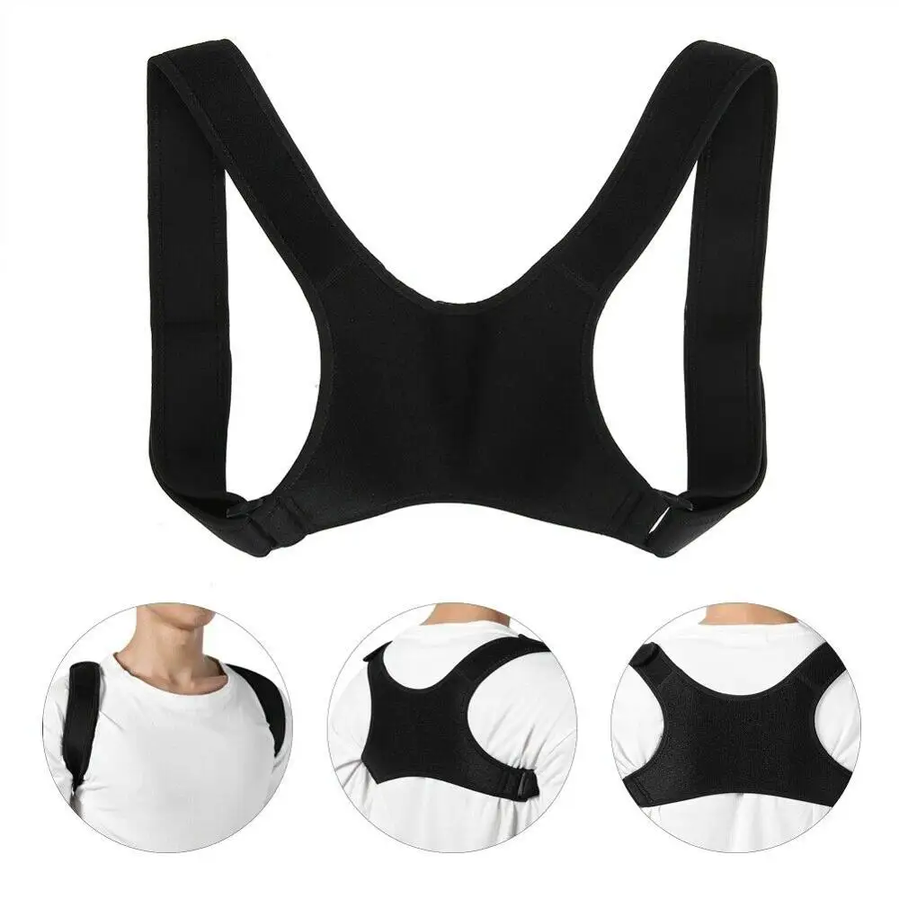 New Upper Back Posture Corrector Posture Clavicle Support Corrector Back Straight Shoulders Brace Strap Correct
New Upper Back Posture Corrector Posture Clavicle Support Corrector Back Straight Shoulders Brace Strap Correct