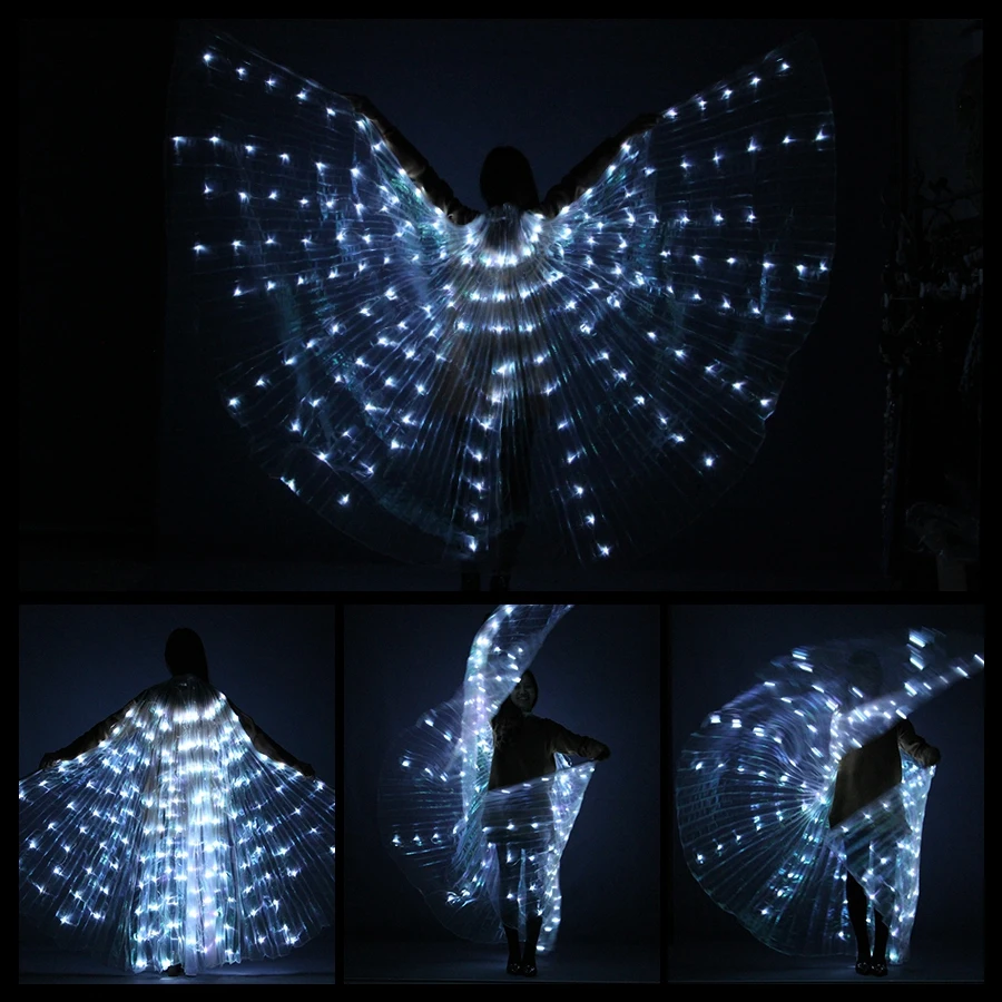 Belly Dance LED Isis Wings Colorful Popular Stage Performance Props Wings Props With Stick party gifts Belly Dancing
Belly Dance LED Isis Wings Colorful Popular Stage Performance Props Wings Props With Stick party gifts Belly Dancing