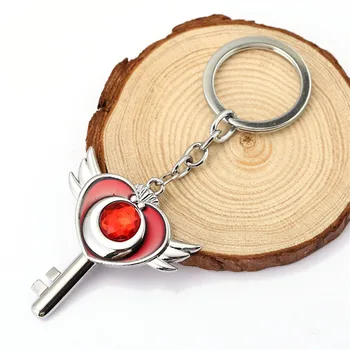 12pcs/lot Sailor Moon keychain Angel wings Heart Red sailormoon cosplay key chain Ring for Girls jewelry accessories
12pcs/lot Sailor Moon keychain Angel wings Heart Red sailormoon cosplay key chain Ring for Girls jewelry accessories
