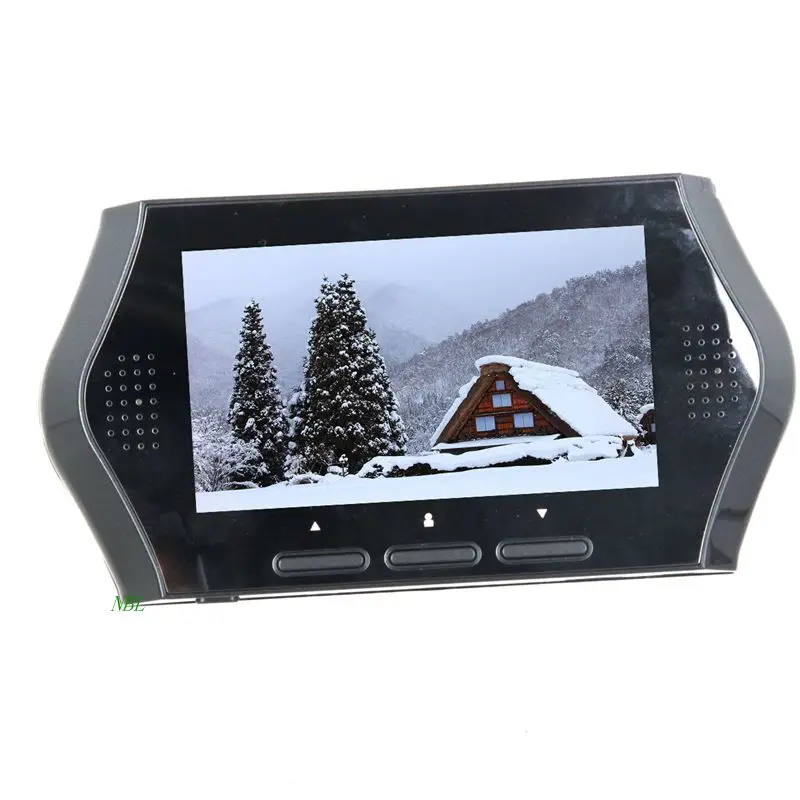 4.3" LCD Display Video Door Phone With PIR Motion Detector HD 4* IR LED NightVersion Smart Peephole Viewer Doorbell Recorder
4.3" LCD Display Video Door Phone With PIR Motion Detector HD 4* IR LED NightVersion Smart Peephole Viewer Doorbell Recorder
