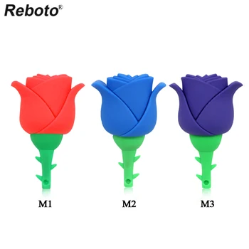 Reboto Rose Flower USB Disk 64GB Silicone Pen Drive 4GB 8GB 16GB 32GB USB 2.0 Flash Drive Memory Pendrive Creative Gift
Reboto Rose Flower USB Disk 64GB Silicone Pen Drive 4GB 8GB 16GB 32GB USB 2.0 Flash Drive Memory Pendrive Creative Gift
