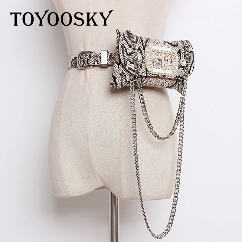 Luxury Brand Serpentine Fanny Bag Woman Leather Chain Waist Bags Belt Crystal Small Phone Pouch Bum Bags Fanny Pack Heuptas 
Luxury Brand Serpentine Fanny Bag Woman Leather Chain Waist Bags Belt Crystal Small Phone Pouch Bum Bags Fanny Pack Heuptas