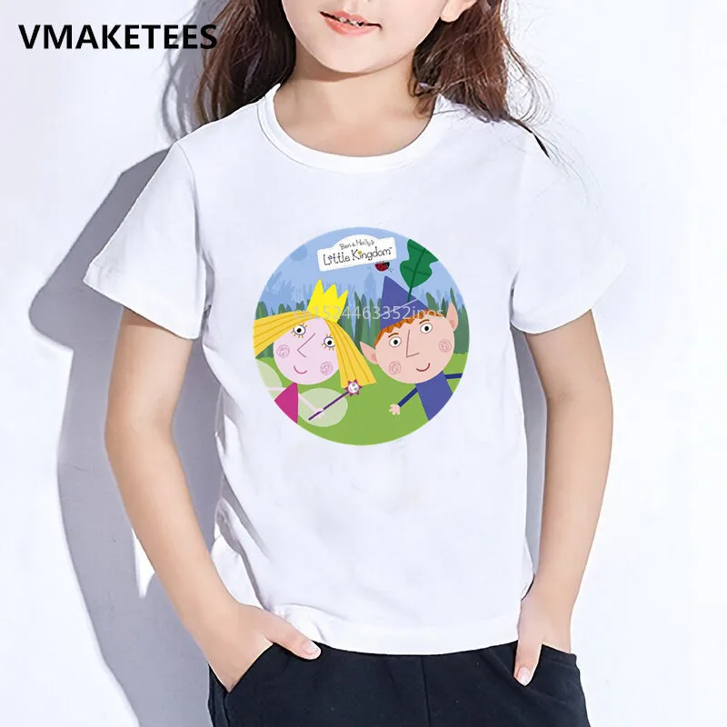 Kids Summer Short Sleeve Girls & Boys T shirt Children Cartoon Ben And Holly Kingdom Print T-shirt Funny Baby Clothes,ooo5038
Kids Summer Short Sleeve Girls & Boys T shirt Children Cartoon Ben And Holly Kingdom Print T-shirt Funny Baby Clothes,ooo5038