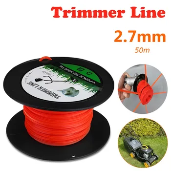 2.7mm 50m Nylon Square Trimmer Line Mowing Nylon Trimmer Rope Brush Cutter Strimmer Line Mowing Wire Lawn Mower Accessory
2.7mm 50m Nylon Square Trimmer Line Mowing Nylon Trimmer Rope Brush Cutter Strimmer Line Mowing Wire Lawn Mower Accessory