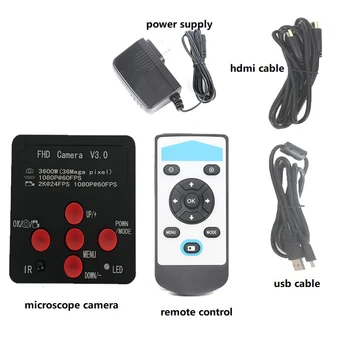 Remote Control 36MP HDMI High Speed Industrial Camera with Storage Microscope inspection for jewelry phone PCB repair tools
Remote Control 36MP HDMI High Speed Industrial Camera with Storage Microscope inspection for jewelry phone PCB repair tools