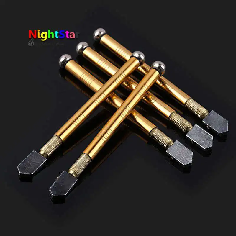 Glass Cutter Diamond Tip Steel Blade Cutting Tool Oil Feed Glass Cutter Antislip Metal Handle
Glass Cutter Diamond Tip Steel Blade Cutting Tool Oil Feed Glass Cutter Antislip Metal Handle
