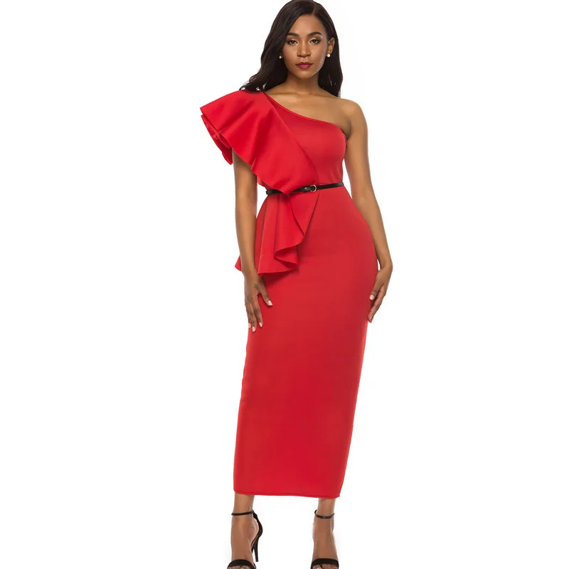 red ruffle midi dress summer clothes for women elegant vestidos sexy one shoulder dress backless jurken fashion party dresses
red ruffle midi dress summer clothes for women elegant vestidos sexy one shoulder dress backless jurken fashion party dresses