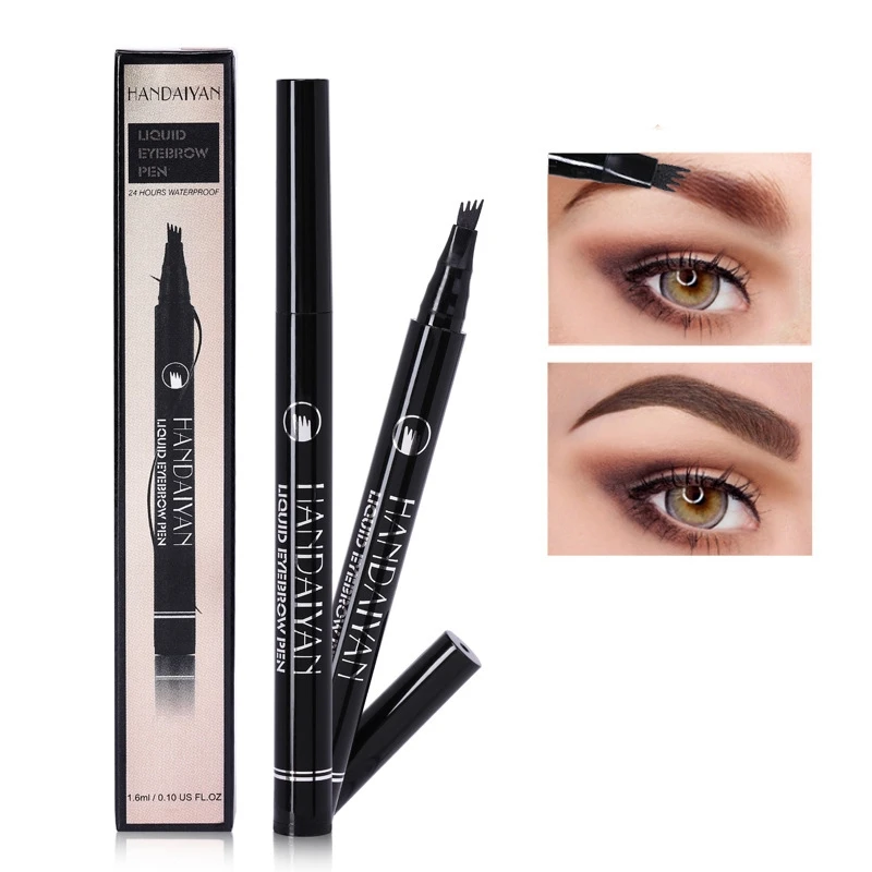 HANDAIYAN Eyebrow Pencil Waterproof 4 Fork Micro-carving Tip Liquid Eyebrows Enhancer Tint Korean Cosmetics New For Eyebrows
HANDAIYAN Eyebrow Pencil Waterproof 4 Fork Micro-carving Tip Liquid Eyebrows Enhancer Tint Korean Cosmetics New For Eyebrows