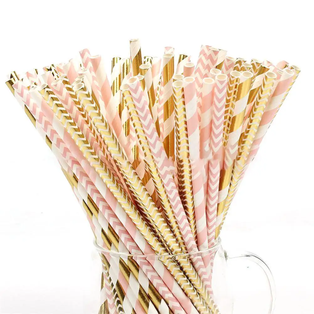 100 PCS ECO-Friendly Biodegradable Straw Color Paper Straw Set For Party Supplies, Birthdays, Weddings, Bridal/Baby Decorations
100 PCS ECO-Friendly Biodegradable Straw Color Paper Straw Set For Party Supplies, Birthdays, Weddings, Bridal/Baby Decorations