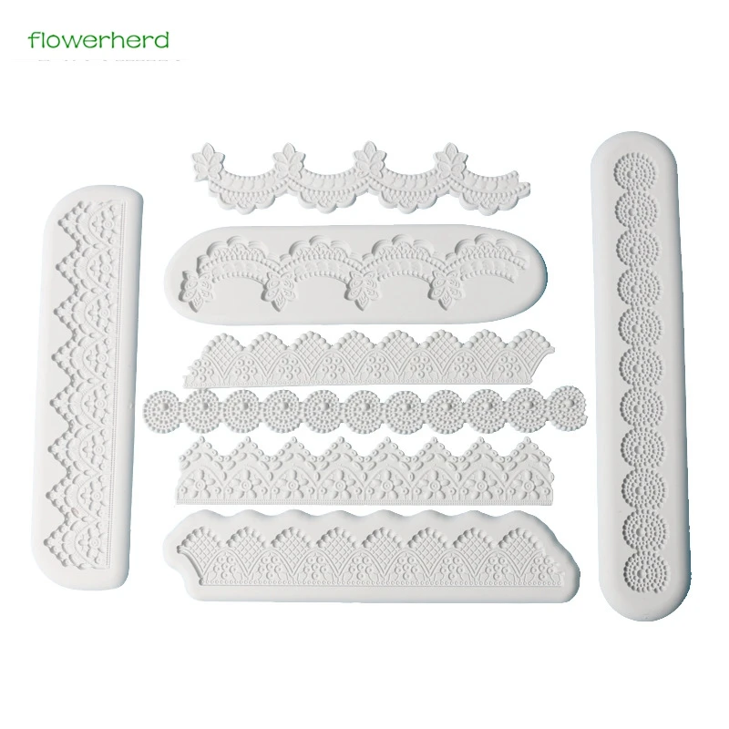 Long Lace Trim Cake Decorating Tools Cake Edge Decoration Silicone Mold Wedding Birthday Cake Embossing Printing Tool
Long Lace Trim Cake Decorating Tools Cake Edge Decoration Silicone Mold Wedding Birthday Cake Embossing Printing Tool