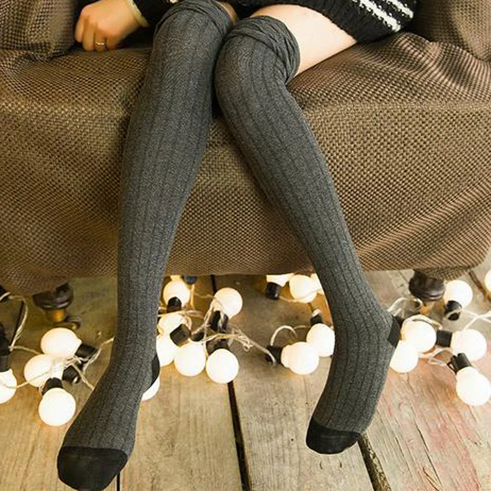 Women Stockings Soft Winter Cable Knit Over knee Boot Warm Thigh High Stitching Medias de Mujer Calcetines Skarpetki Damskie
Women Stockings Soft Winter Cable Knit Over knee Boot Warm Thigh High Stitching Medias de Mujer Calcetines Skarpetki Damskie