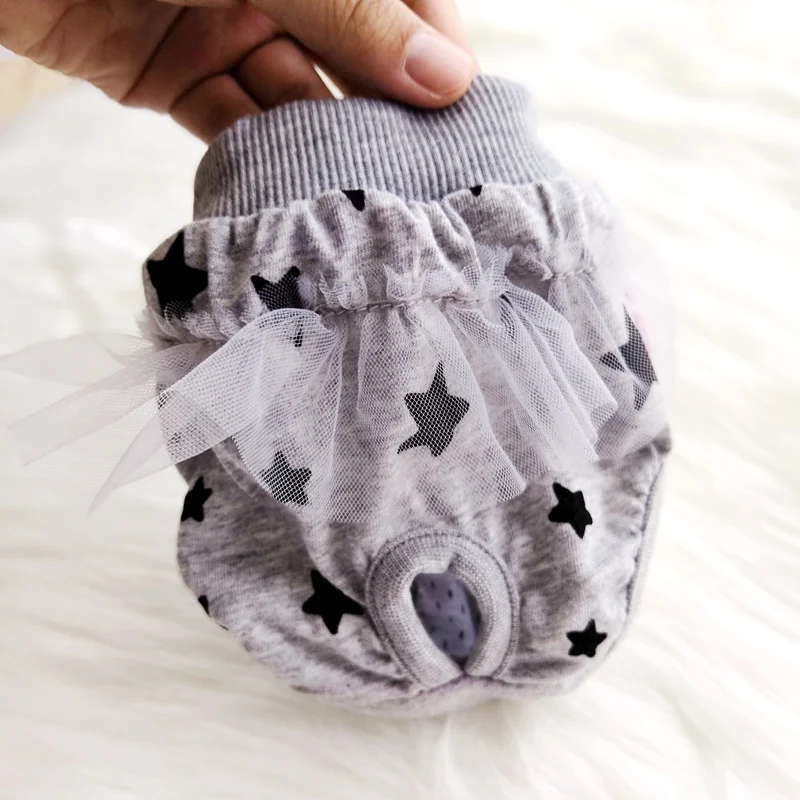Washable Dog Sanitary Shorts Chest Strap Pants Diaper with Ruffles and Cute Print Female Dog Cover up For Yorkov Pitbull Bulldog
Washable Dog Sanitary Shorts Chest Strap Pants Diaper with Ruffles and Cute Print Female Dog Cover up For Yorkov Pitbull Bulldog
