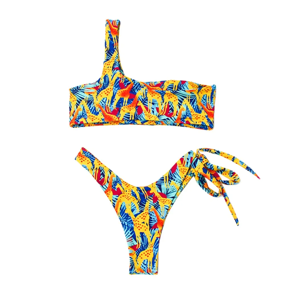 MUQGEW Sexy Brazilian Bikini Set Women Print Swimwear Bikini Bathingsuit Swimsuit Tankini Beach Swimsuit #0108
MUQGEW Sexy Brazilian Bikini Set Women Print Swimwear Bikini Bathingsuit Swimsuit Tankini Beach Swimsuit #0108