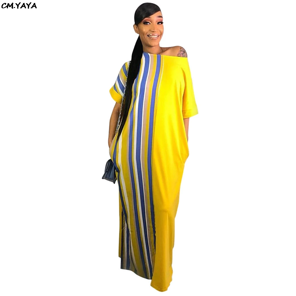 2019 women new stripes off shoulder slash neck side pocket batwing short sleeve slim floor length maxi long dress beach W8162
2019 women new stripes off shoulder slash neck side pocket batwing short sleeve slim floor length maxi long dress beach W8162