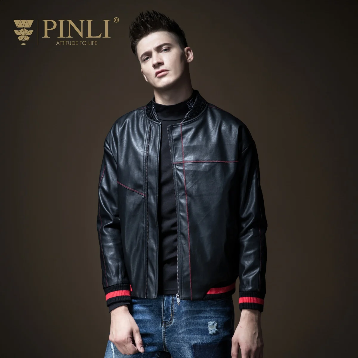 Militar Casaco Masculino Jaqueta Masculino Pinli Pin Lai 2018 New Men's Wear Pu Leather Jacket, Slim Baseball Chao B183304467
Militar Casaco Masculino Jaqueta Masculino Pinli Pin Lai 2018 New Men's Wear Pu Leather Jacket, Slim Baseball Chao B183304467