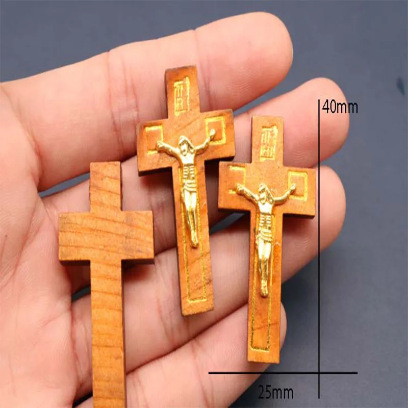 50 pieces of wooden Jesus cross metal Jesus pendant charm small hole jewelry necklace religious bracelet accessories
50 pieces of wooden Jesus cross metal Jesus pendant charm small hole jewelry necklace religious bracelet accessories